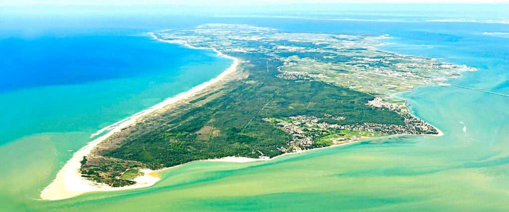 Oleron vue du ciel
